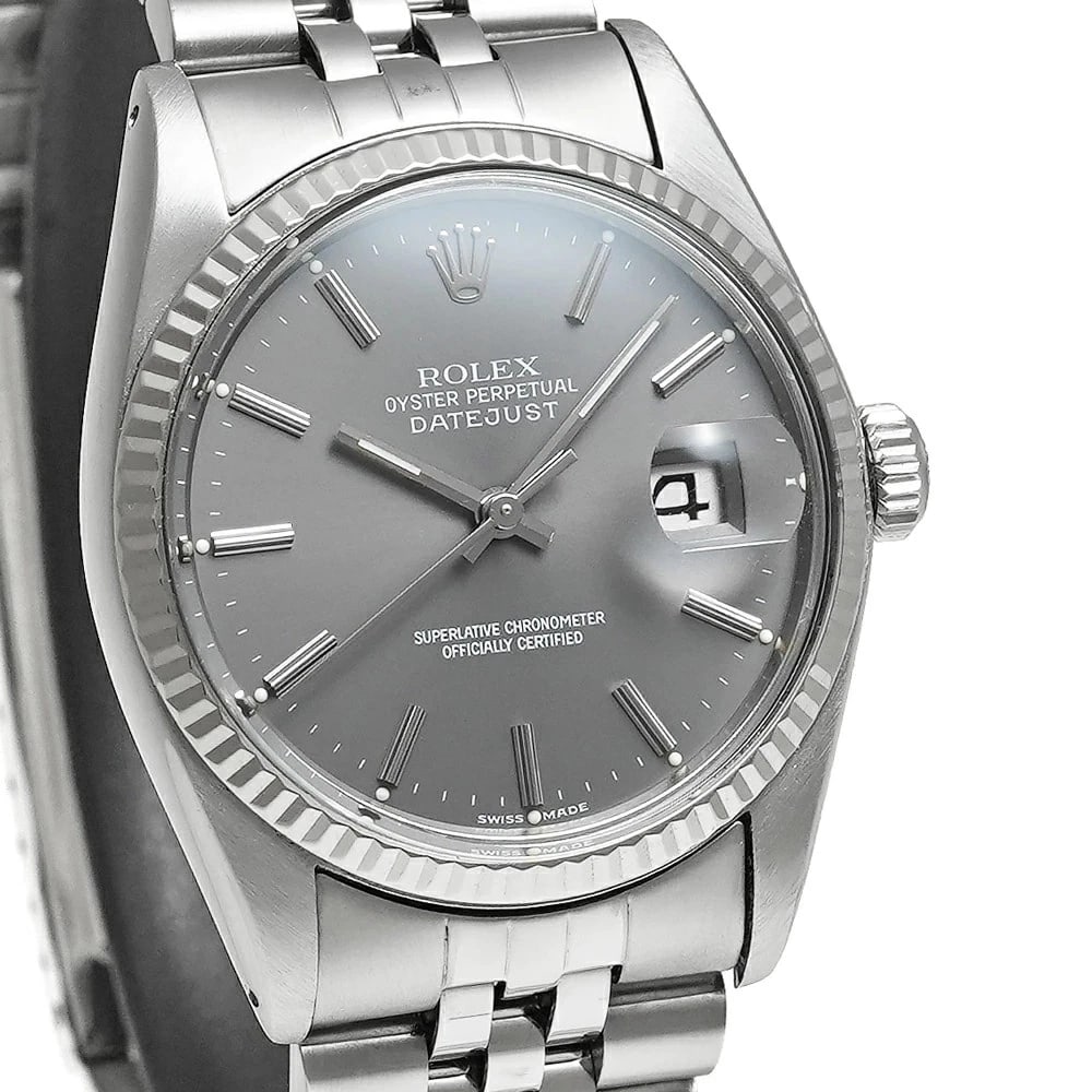 ROLEX DATEJUST GRAY WATCH - 2