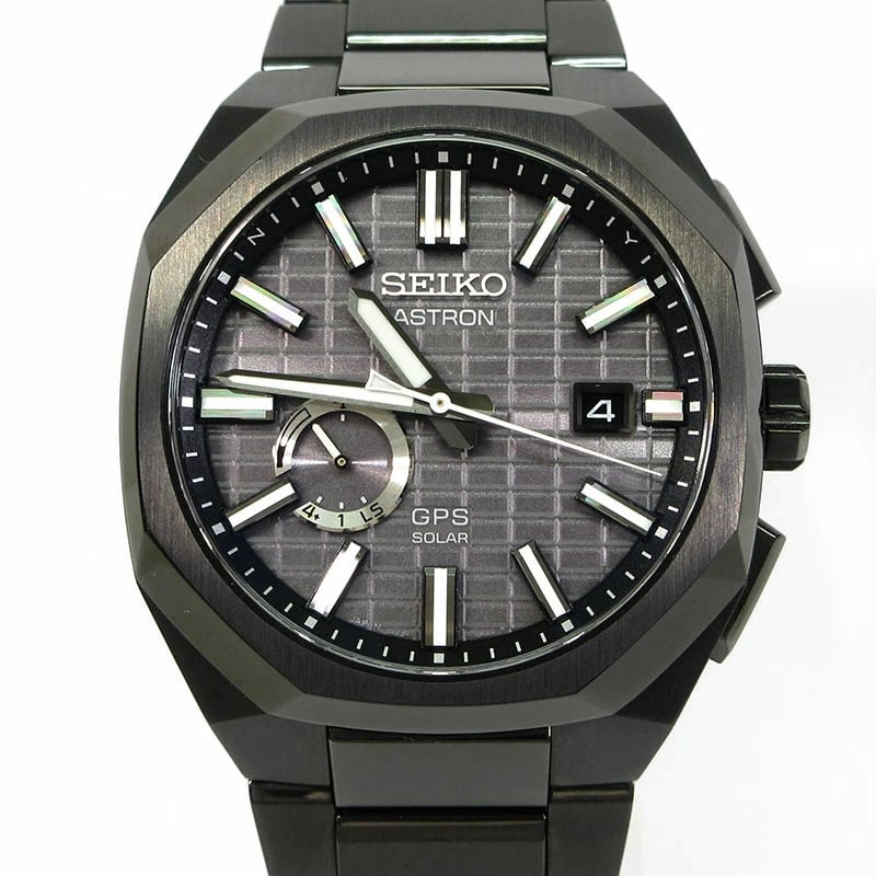 SEIKO ASTRON NEXTER BLACK WATCH: Seiko Astron Nexter Black Watch Brand: SEIKO Type/Style: Wristwatch Material: Case Material N/A Band Material N/A Color: Dial Color Black Size: Wrist Size 17cm Case Size 4.4cm Accessories: None