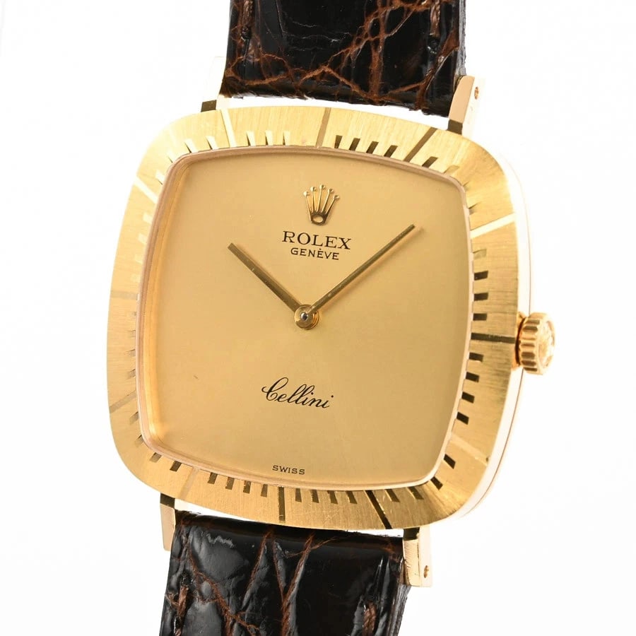ROLEX YELLOW WATCH - 2