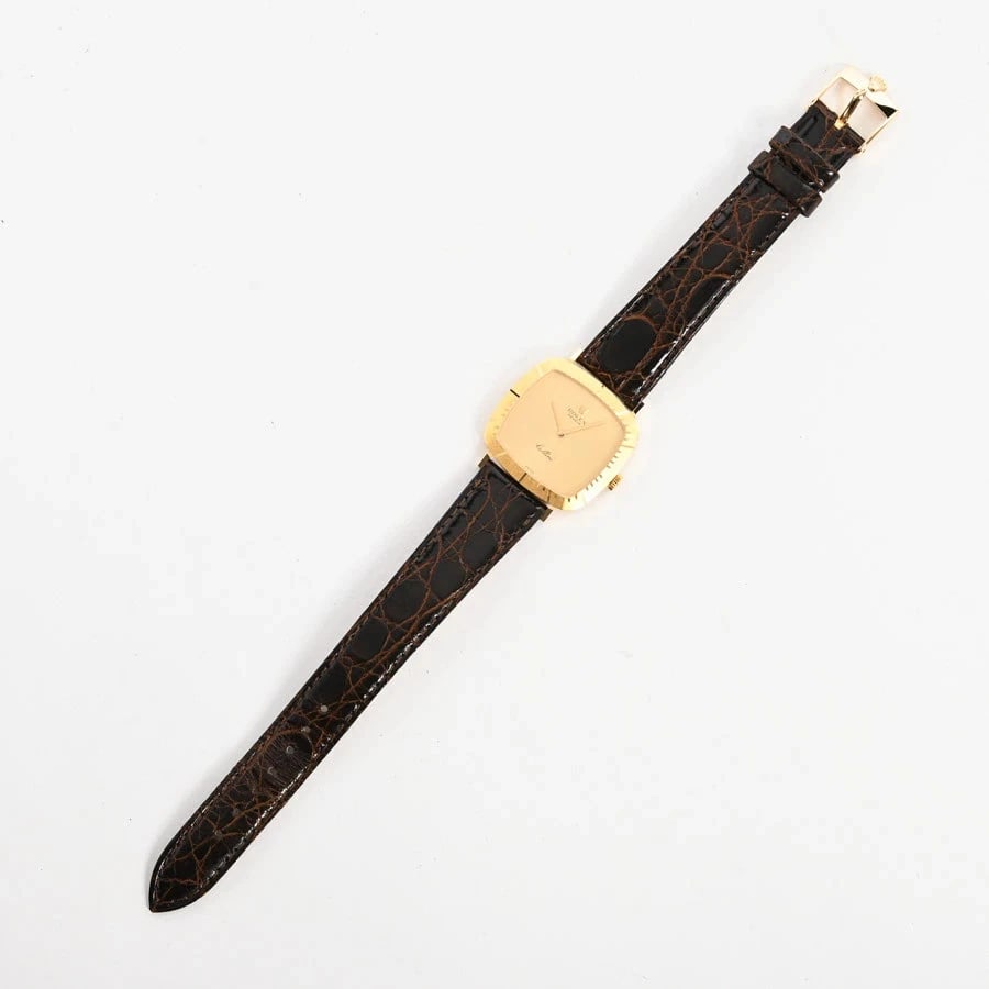 ROLEX YELLOW WATCH - 3