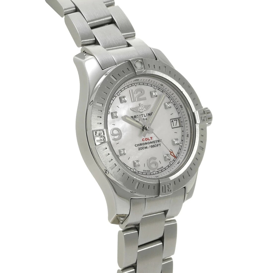 BREITLING WHITE WATCH - 2