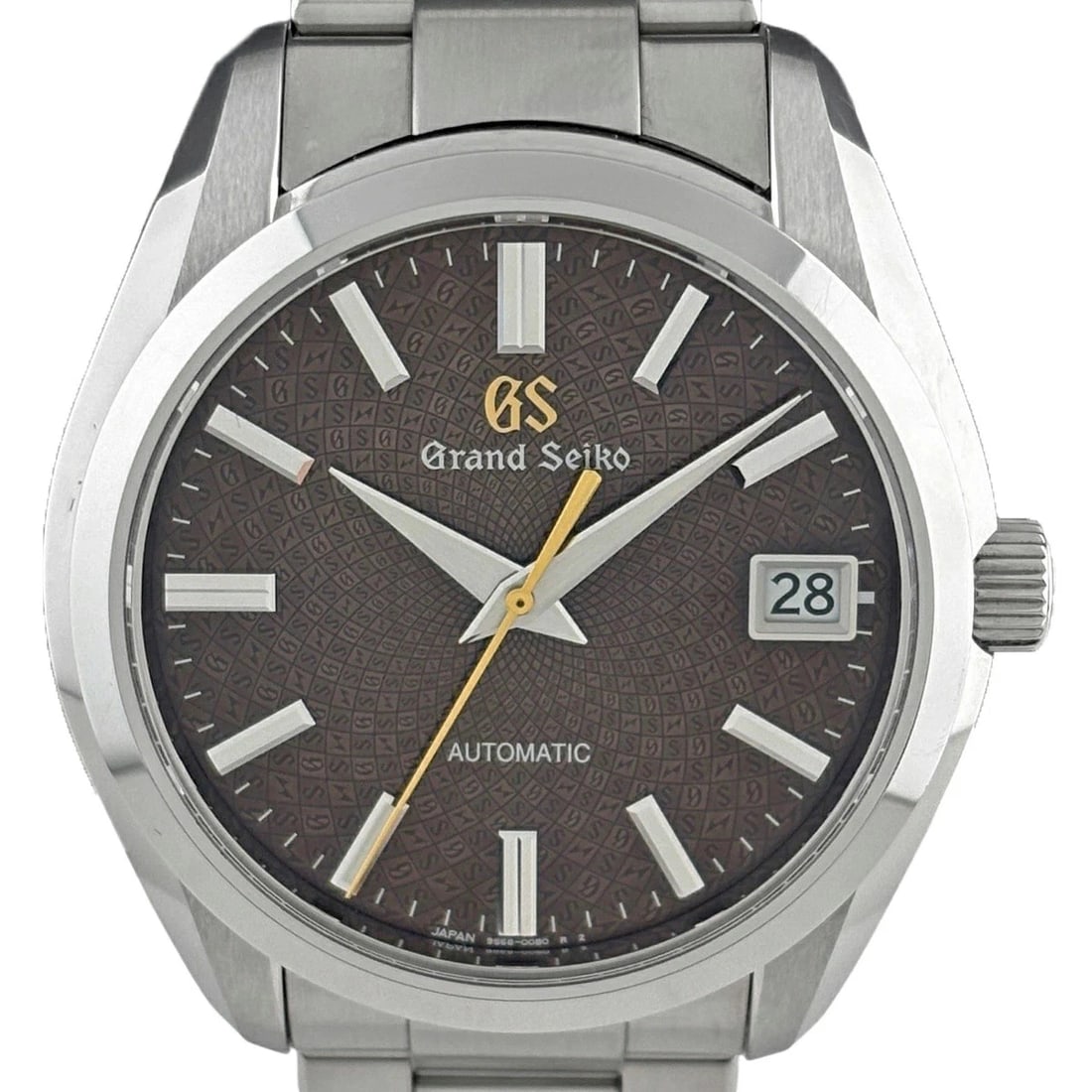 SEIKO GRAND BROWN WATCH: Seiko Grand Brown Watch Brand: SEIKO Type/Style: Wristwatch Material: Band Material Ss Case Material Sapphire Crystal Color: Dial Color Brown Size: Wrist Size 20.5cm Case Size 42mm Accessories: No