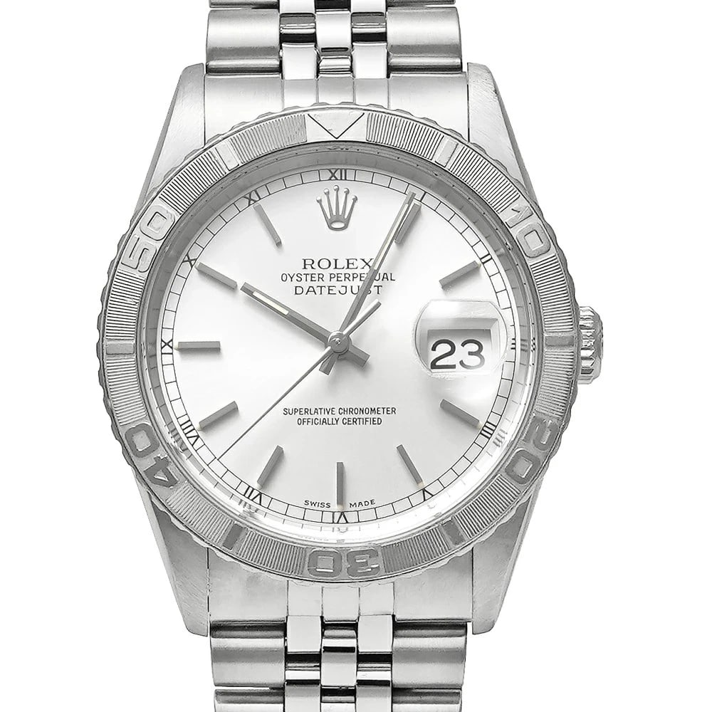 ROLEX DATEJUST SILVER WATCH: Rolex Datejust Silver Watch Brand: ROLEX Type/Style: Wristwatch Material: Band Material Stainless Steel X White Gold Case Material N/A Color: Dial Color Silver Size: Case Size 36mm x 36mm