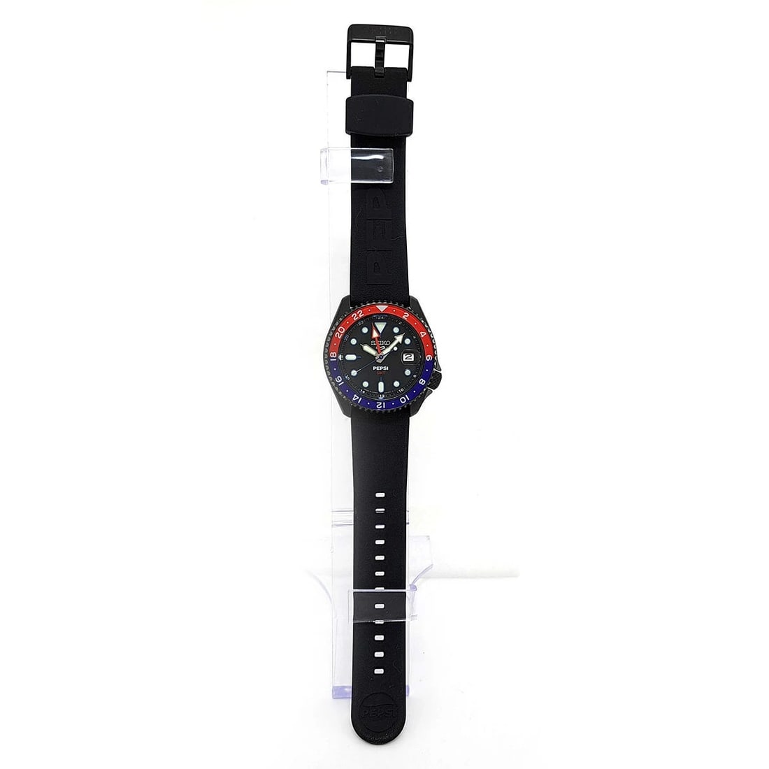 SEIKO BLACK WATCH - 2