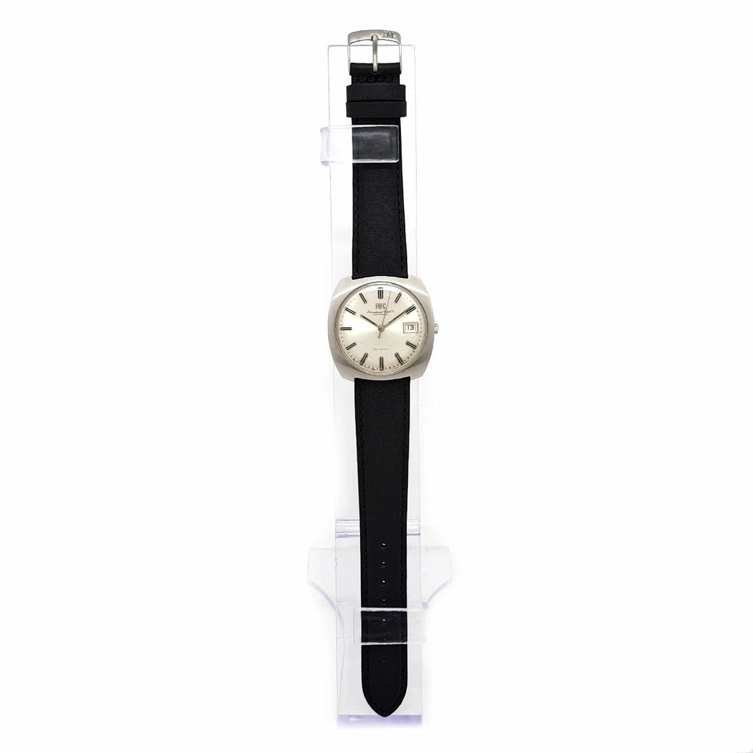 IWC SILVER WATCH: Iwc Silver Watch Brand: IWC Type/Style: Wristwatch Material: Case Material N/A Band Material Stainless Steel Color: Dial Color Silver Size: Wrist Size 15.5cm?19.5cm Case Size 36mm Accessories: None