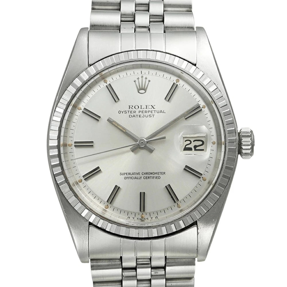 ROLEX DATEJUST SILVER WATCH: Rolex Datejust Silver Watch Brand: ROLEX Type/Style: Wristwatch Material: Case Material N/A Band Material Stainless Steel Color: Dial Color Silver Size: Case Size 36mm x 36mm Accessories: None
