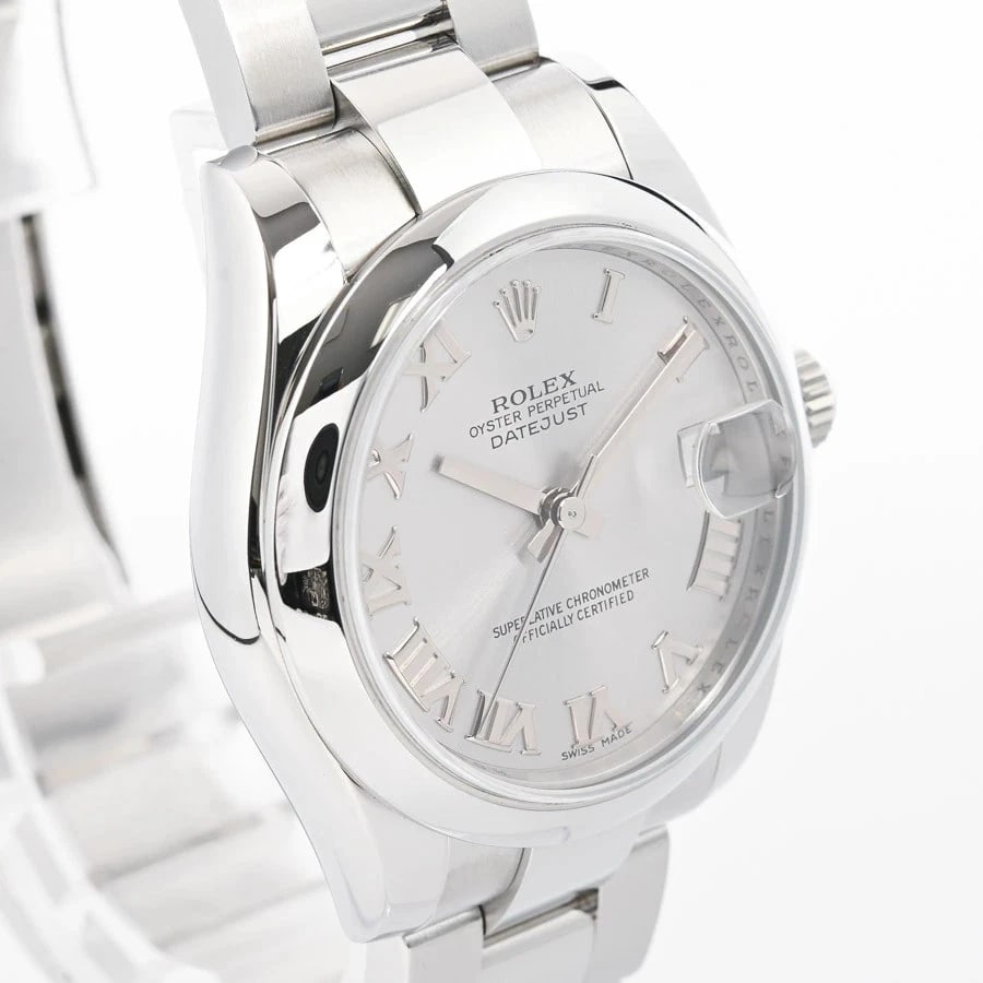 ROLEX DATEJUST GRAY WATCH - 4