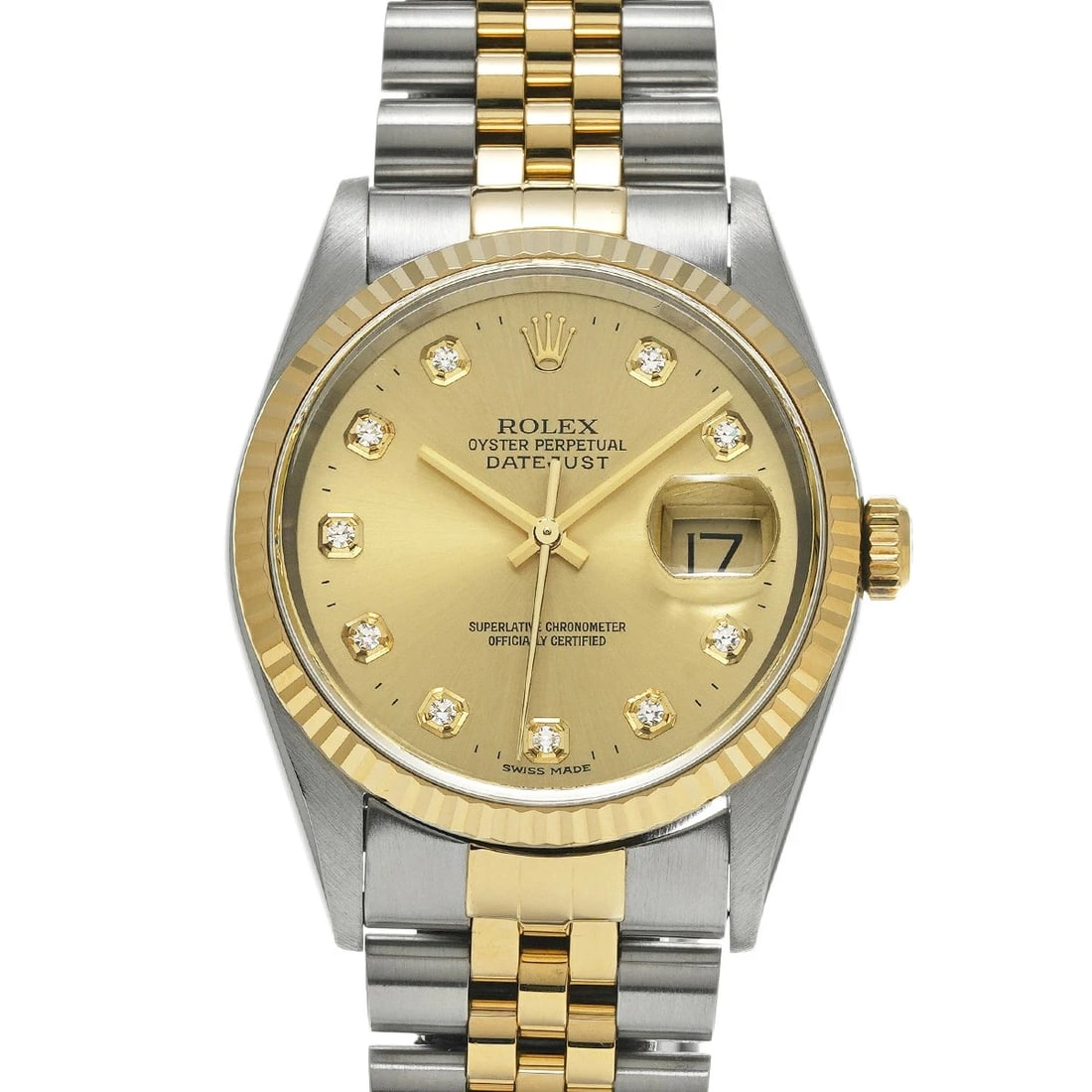ROLEX DATEJUST WATCH: Rolex Datejust Watch Brand: ROLEX Type/Style: Wristwatch Material: Band Material Stainless Case Material Sapphire Crystal Color: Dial Color Size: Wrist Size 19.5cm Case Size 36 x 36 mm Accessories: