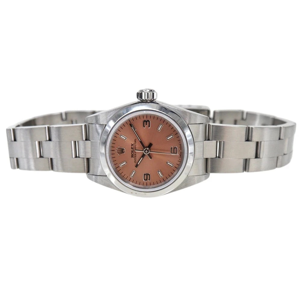 ROLEX PINK WATCH - 6