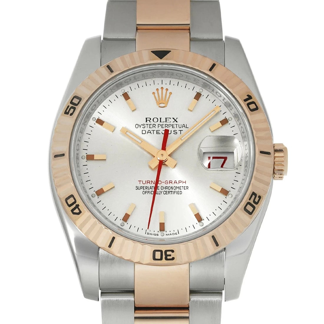 ROLEX DATEJUST TURN-O-GRAPH SILVER WATCH: Rolex Datejust Turn-O-Graph Silver Watch Brand: ROLEX Type/Style: Wristwatch Material: Band Material Stainless Case Material Sapphire Crystal Color: Dial Color Silver Size: Wrist Size 16.5cm Case