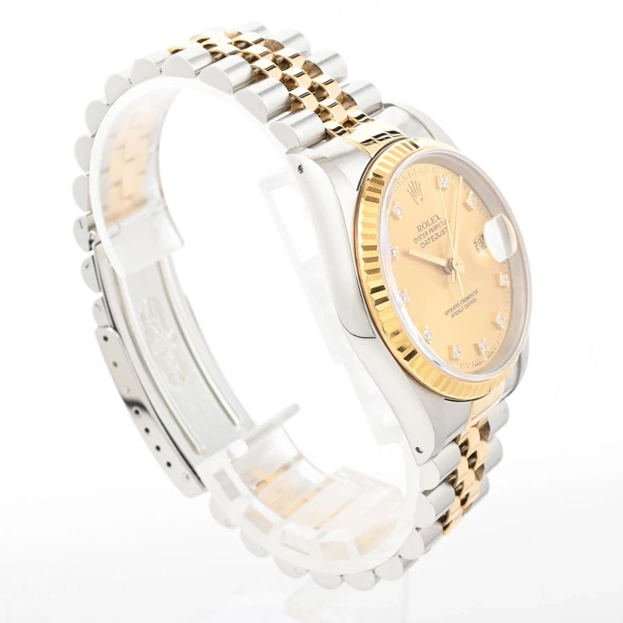 ROLEX YELLOW WATCH - 3