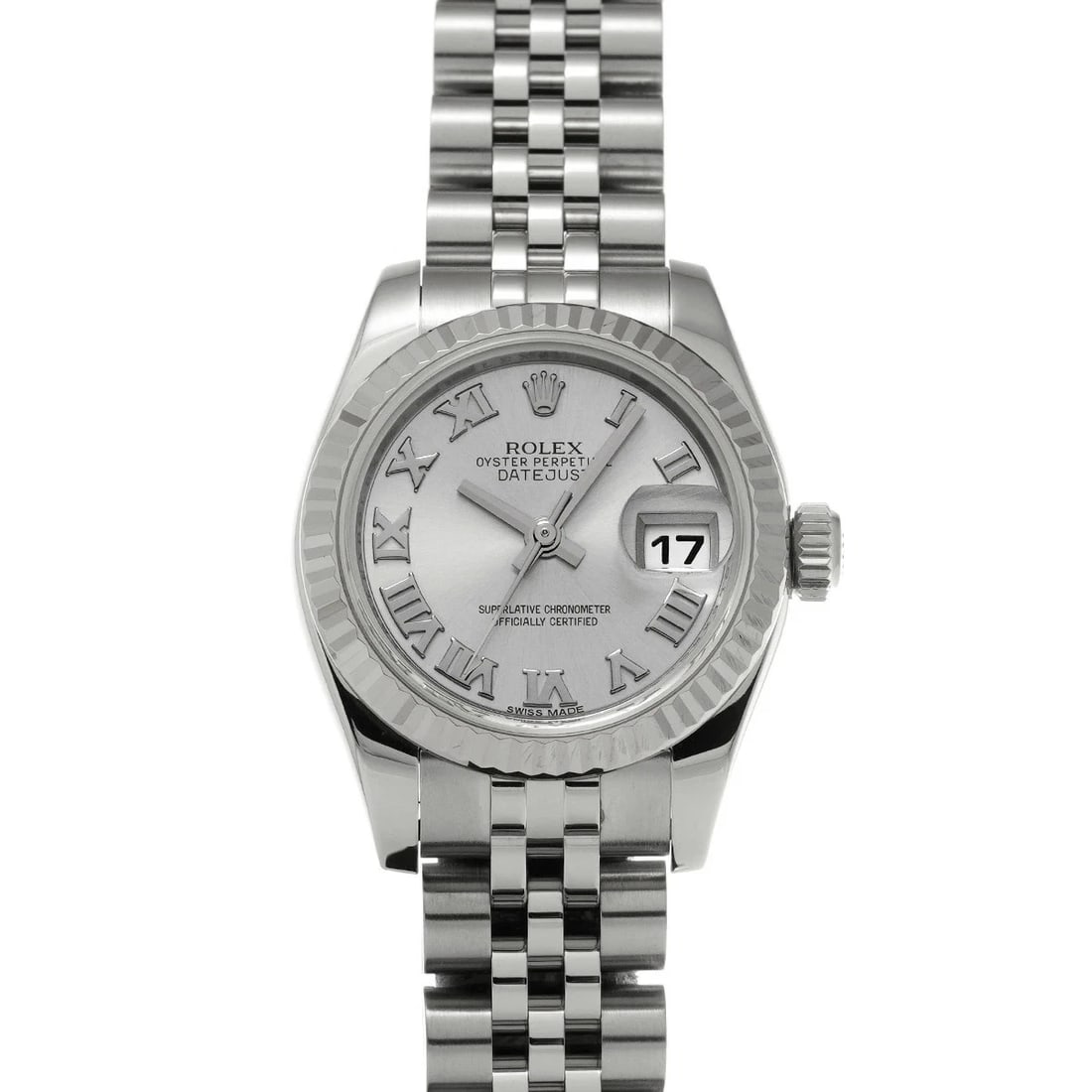 ROLEX DATEJUST SILVER WATCH: Rolex Datejust Silver Watch Brand: ROLEX Type/Style: Wristwatch Material: Band Material Stainless Case Material Sapphire Crystal Color: Dial Color Silver Size: Case Size 26 x 26 mm Accessories: None