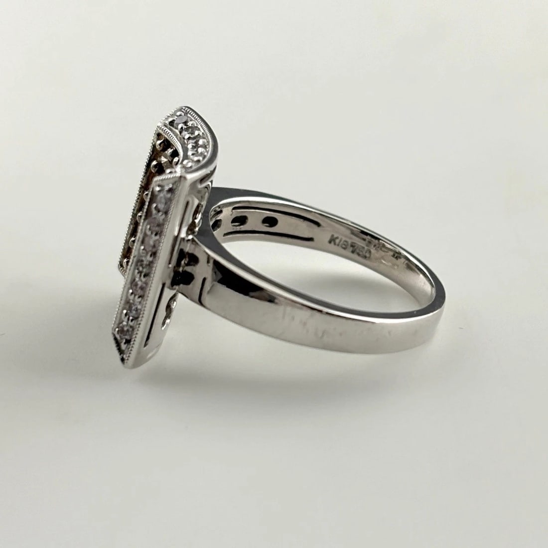 MELEE DIAMOND DESIGN RING - 3