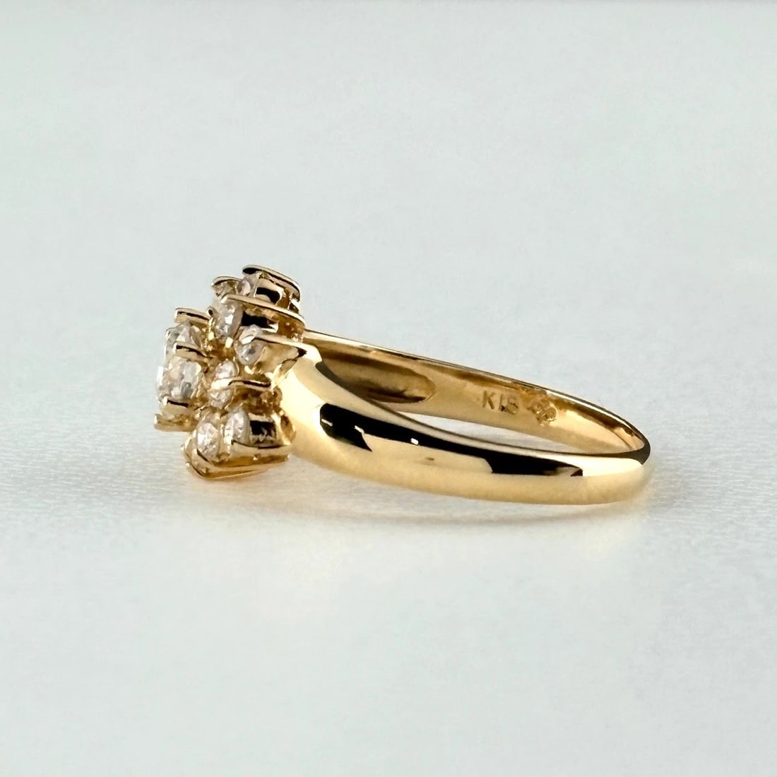 MELEE DIAMOND DESIGN RING - 4