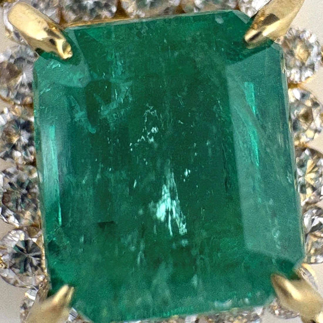 EMERALD DESIGN PENDANT HEAD - 2