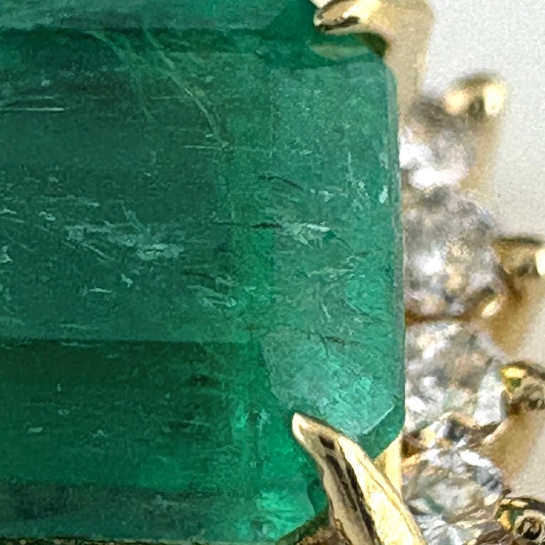 EMERALD DESIGN PENDANT HEAD - 4