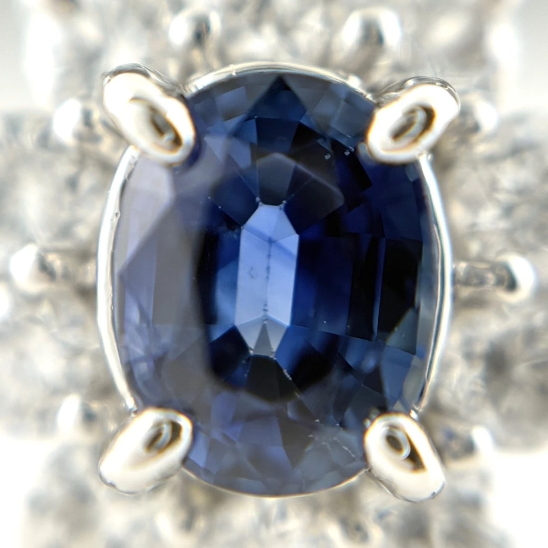 SAPPHIRE DESIGN RING PLATINUM - 2