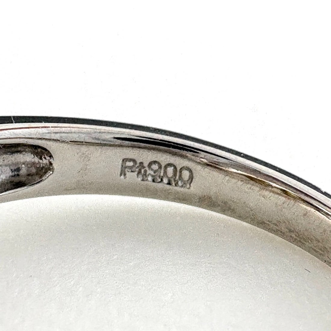 PEARL DESIGN RING PLATINUM RING - 3