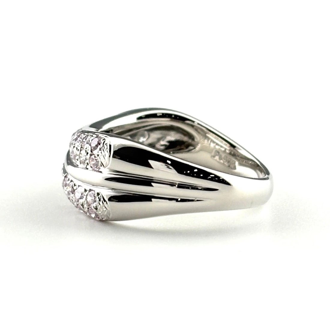 MELEE DIAMOND DESIGN RING - 3
