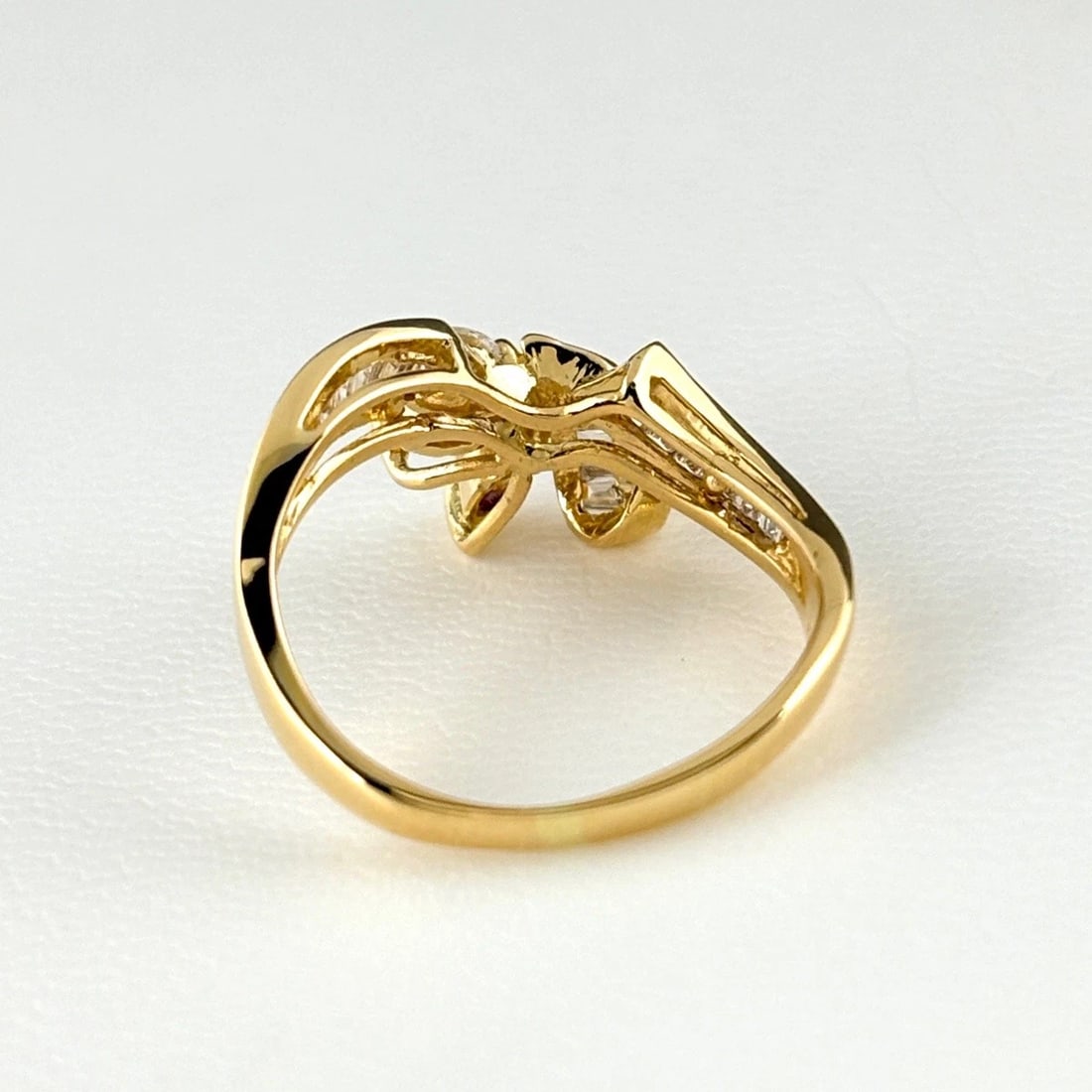 MELEE DIAMOND DESIGN RING - 3