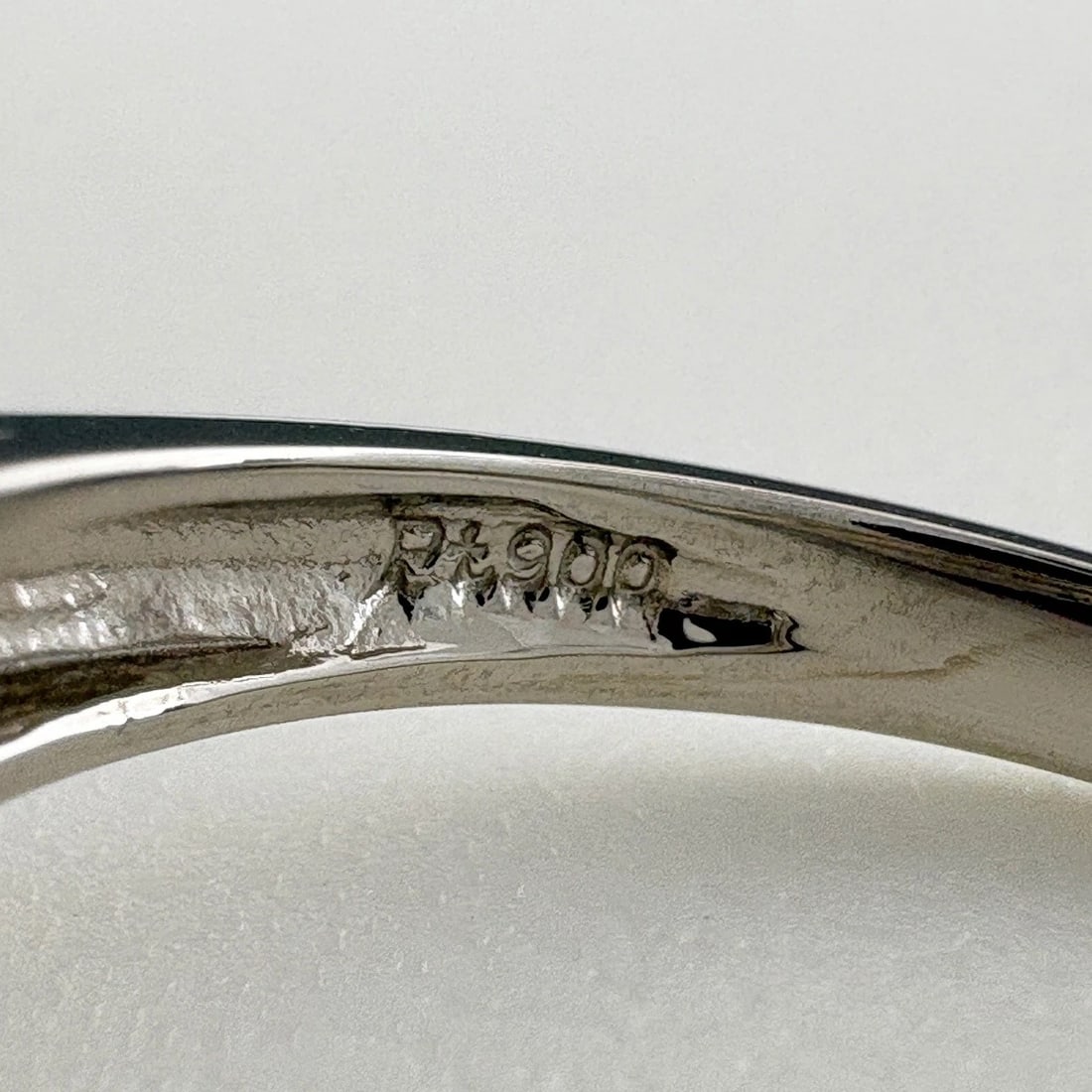 PEARL DESIGN RING PLATINUM RING - 3