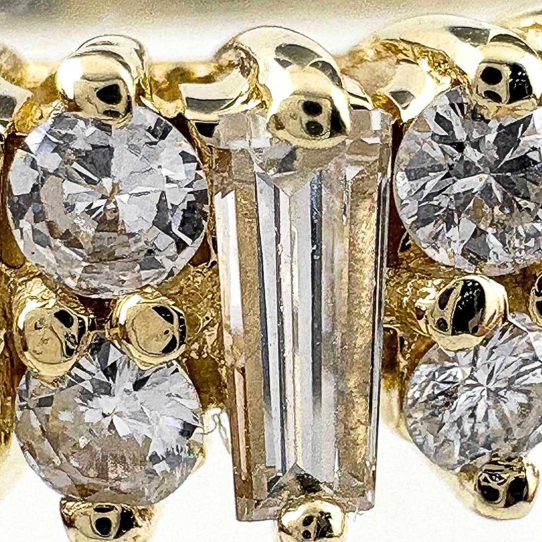 MELEE DIAMOND DESIGN RING - 2