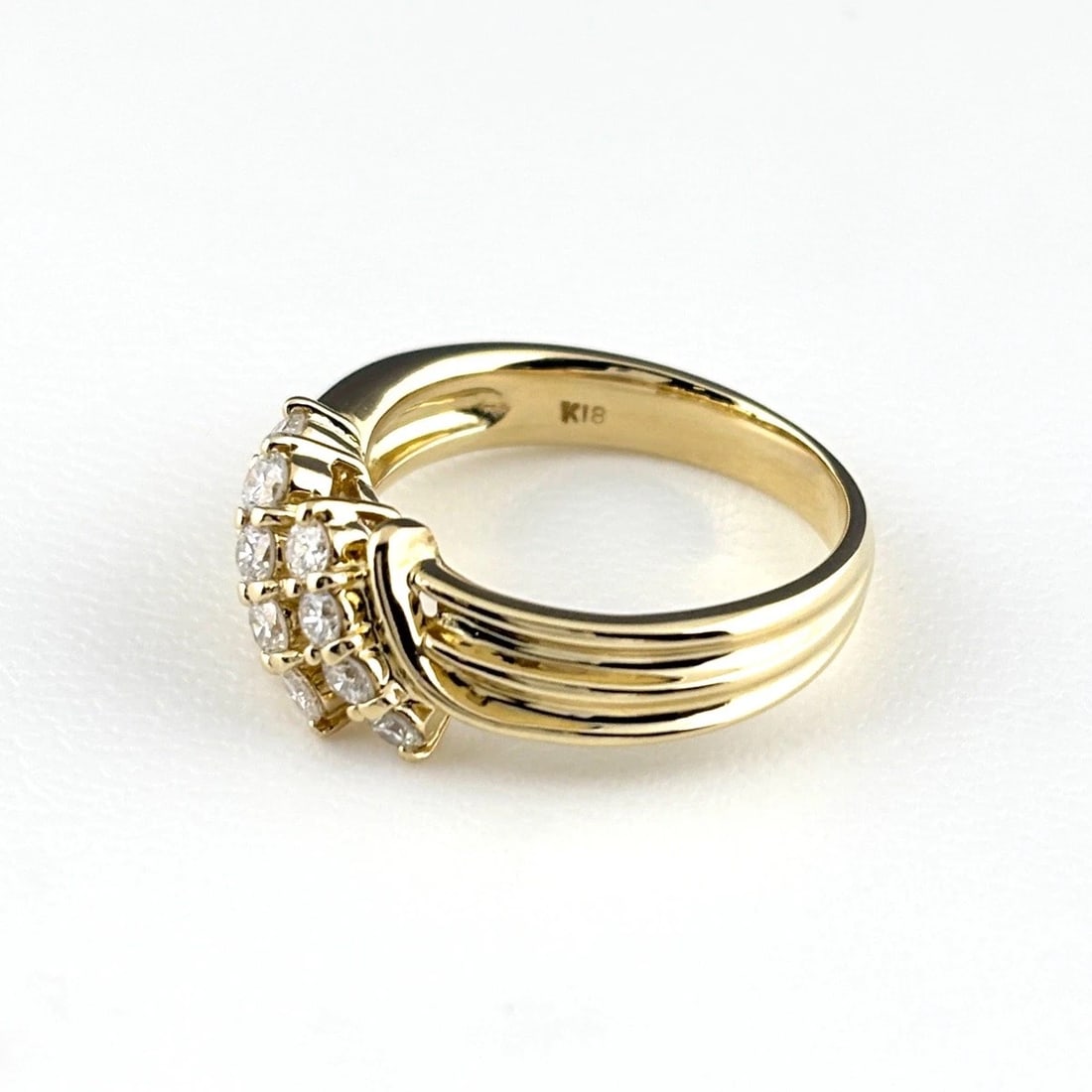 MELEE DIAMOND DESIGN RING - 3