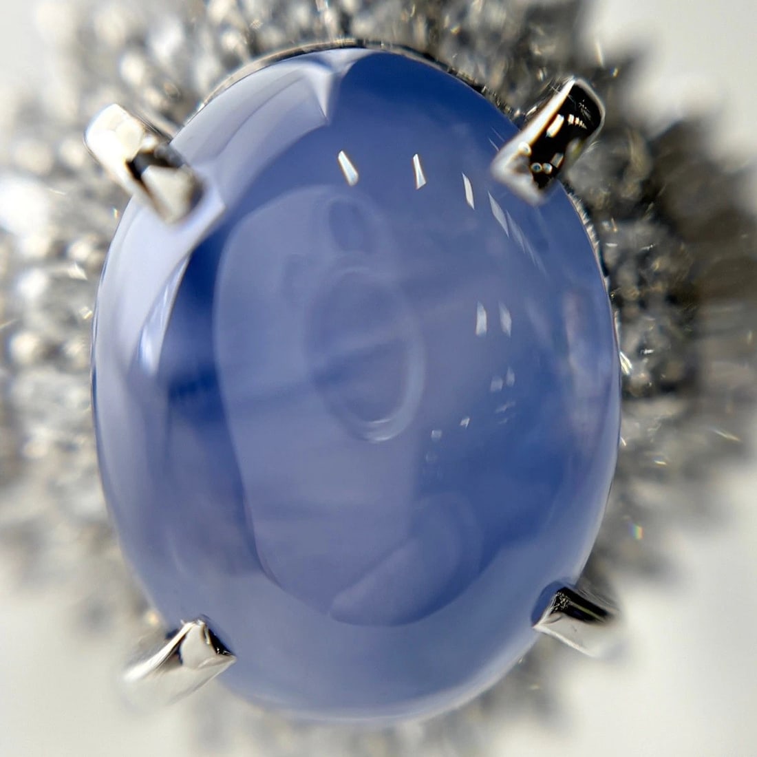 STAR SAPPHIRE DESIGN RING - 2