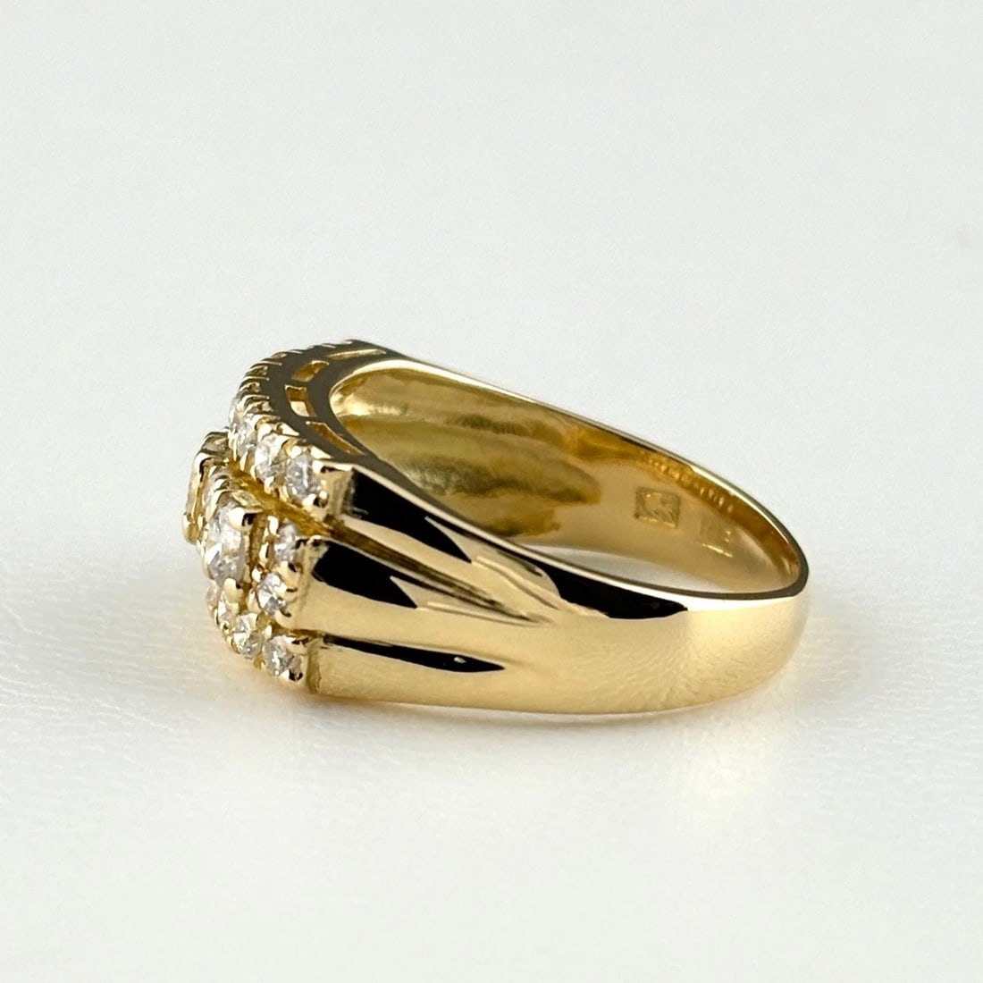 MELEE DIAMOND DESIGN RING - 3