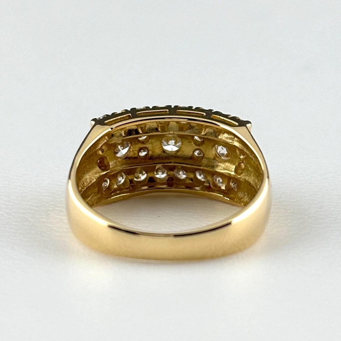 MELEE DIAMOND DESIGN RING - 4