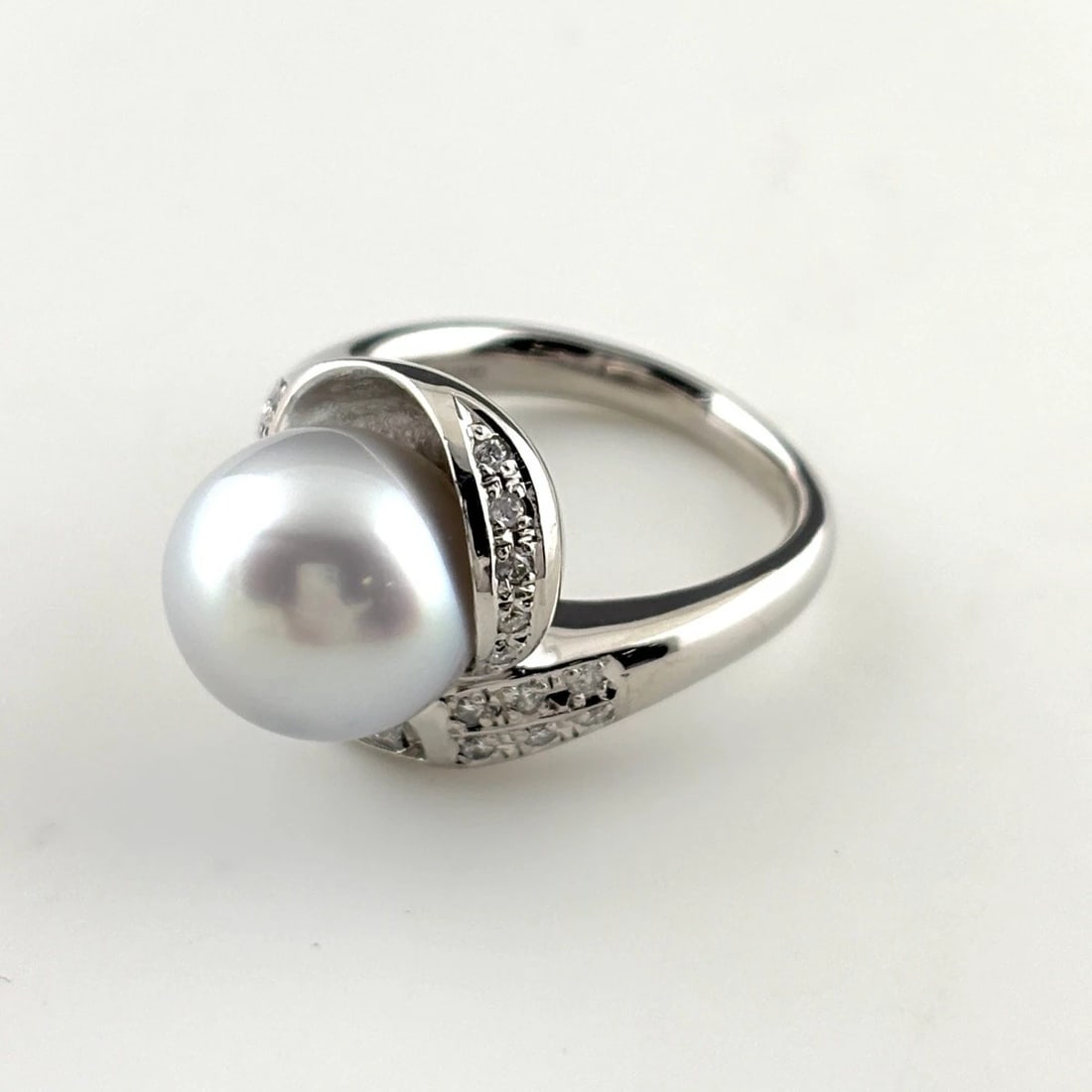PEARL DESIGN RING PLATINUM - 3