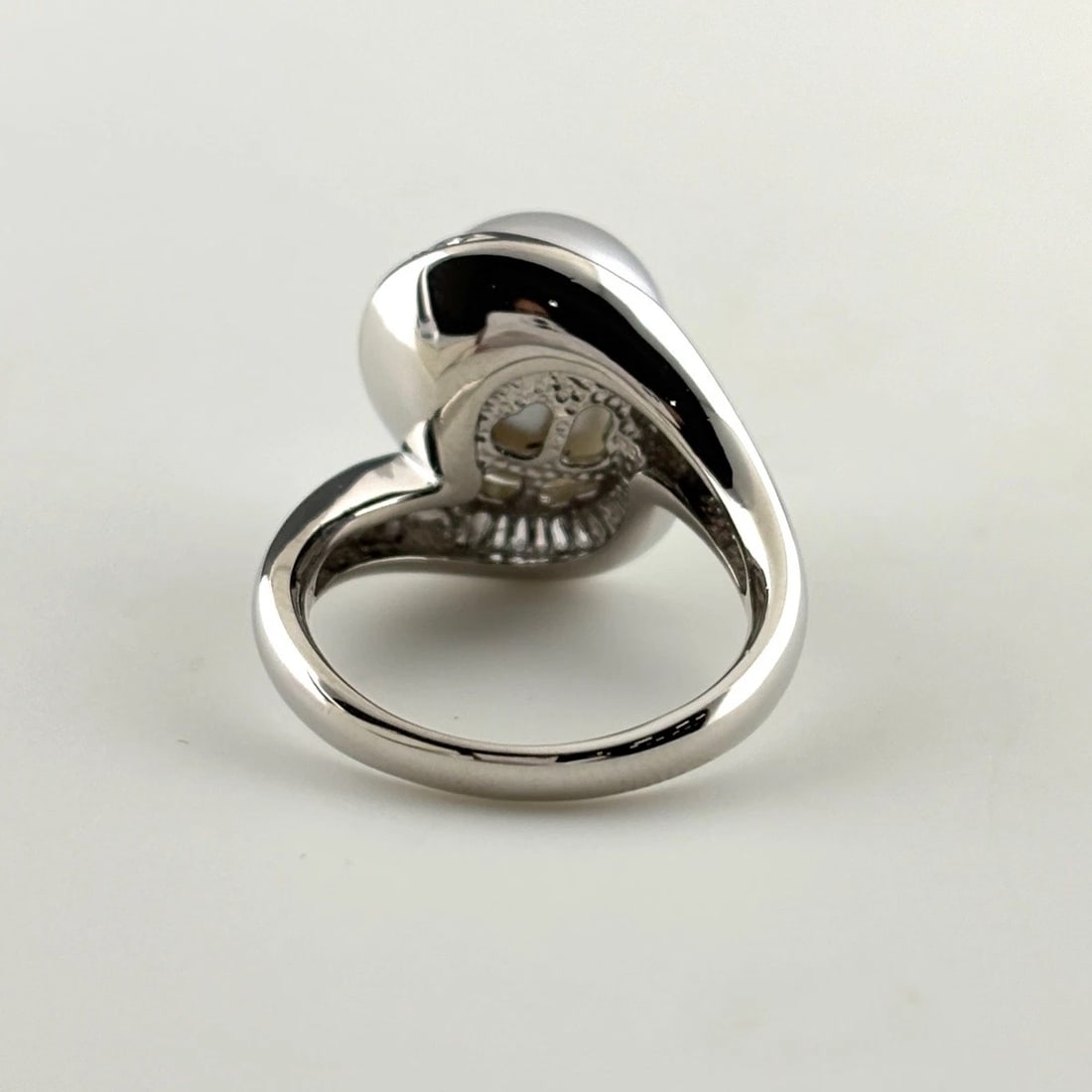PEARL DESIGN RING PLATINUM - 4