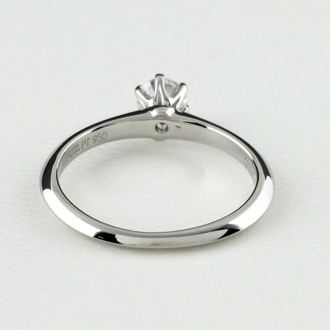 TIFFANY&CO. SOLITAIRE RING - 3