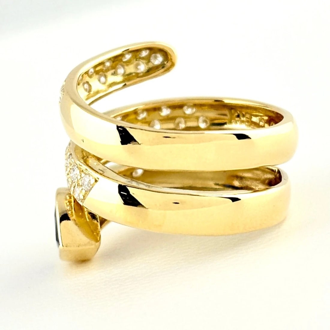 SAPPHIRE DESIGN RING - 4
