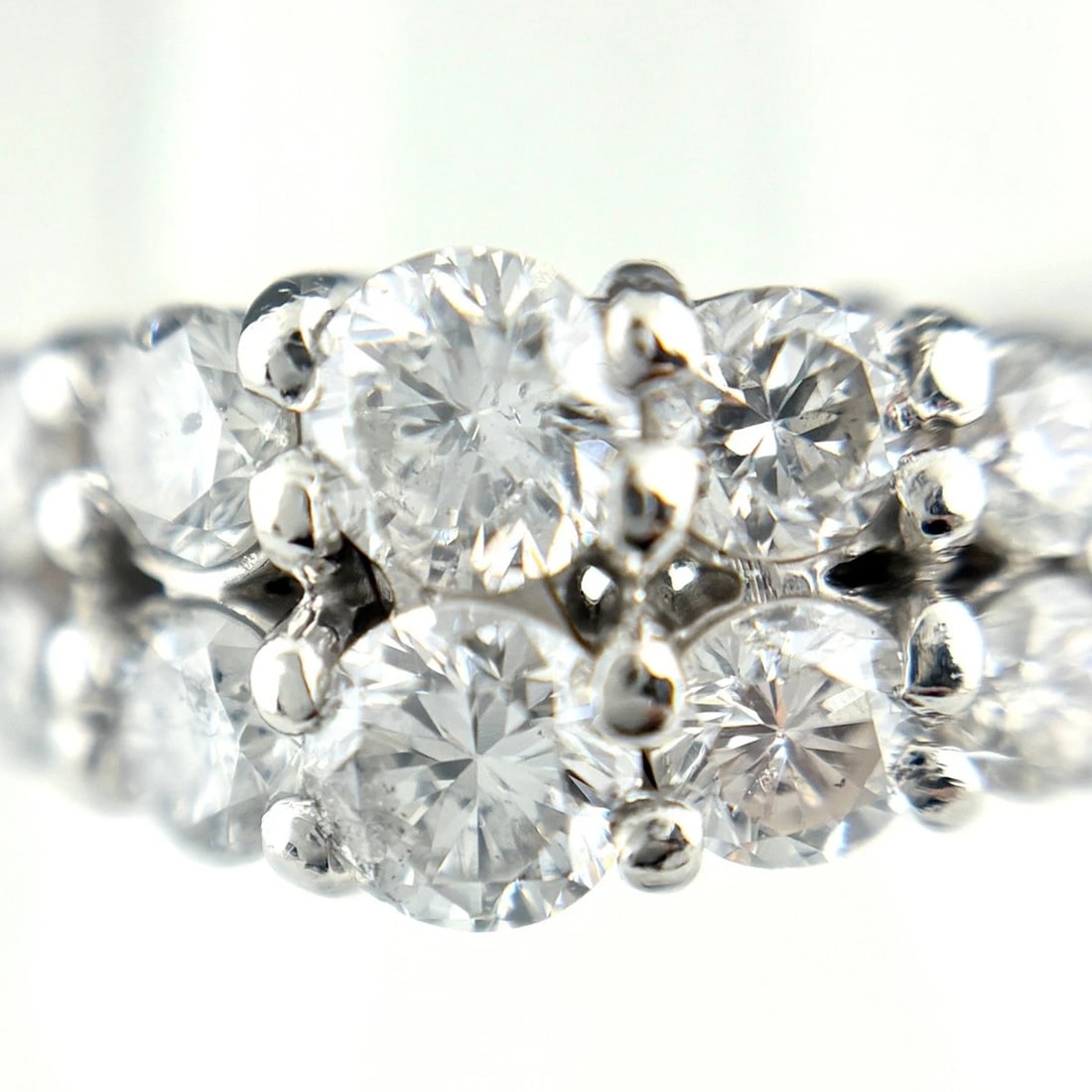 MELEE DIAMOND DESIGN RING - 2