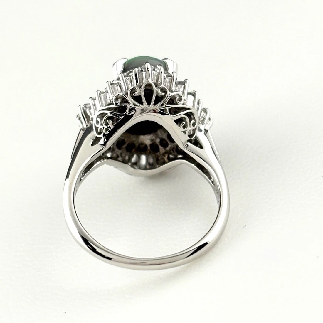 BLACK OPAL DESIGN RING - 3
