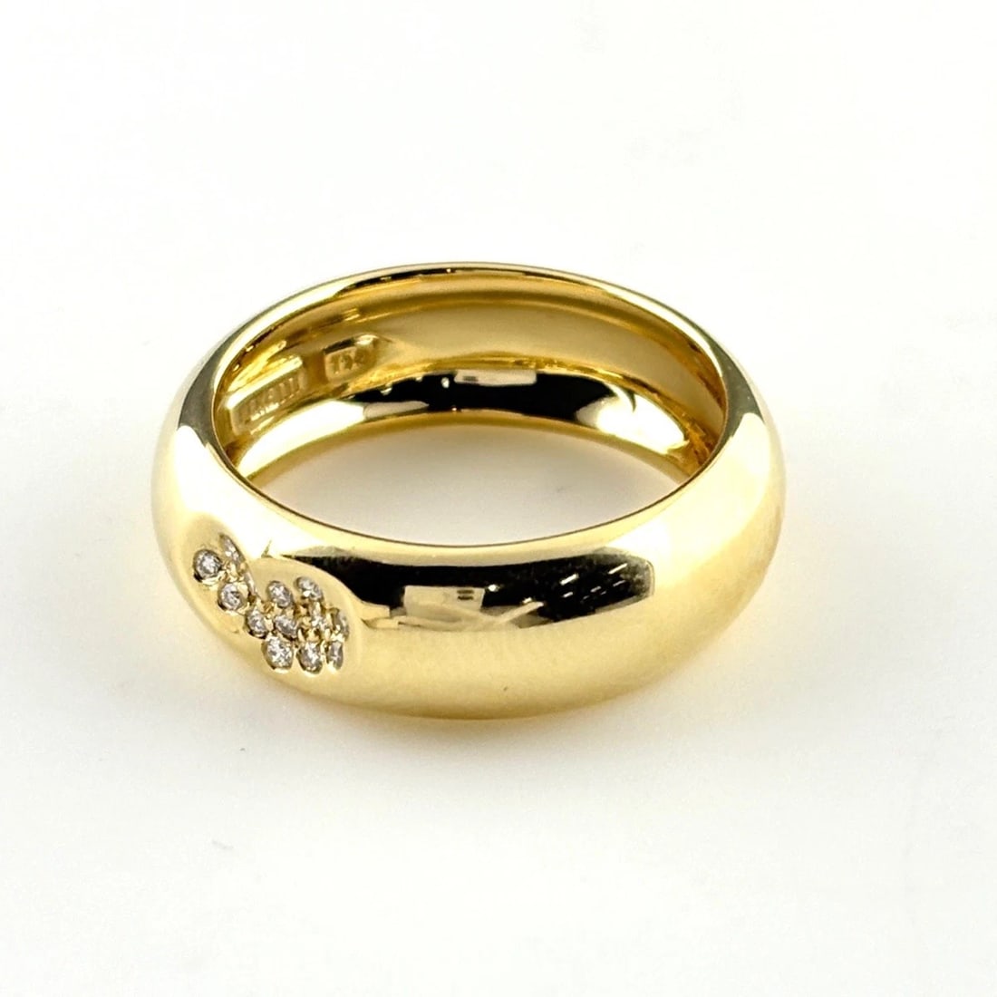 TIFFANY&CO. FULL HEART DIAMOND RING: TIFFANY&Co. full heart diamond ring Brand: TIFFANY&Co. Type/Style: Ring Material: 18K YG, Color: YG Size: US 6 Accessories: None Accessories Notice: When purchasing pre-owned goods, please refer to