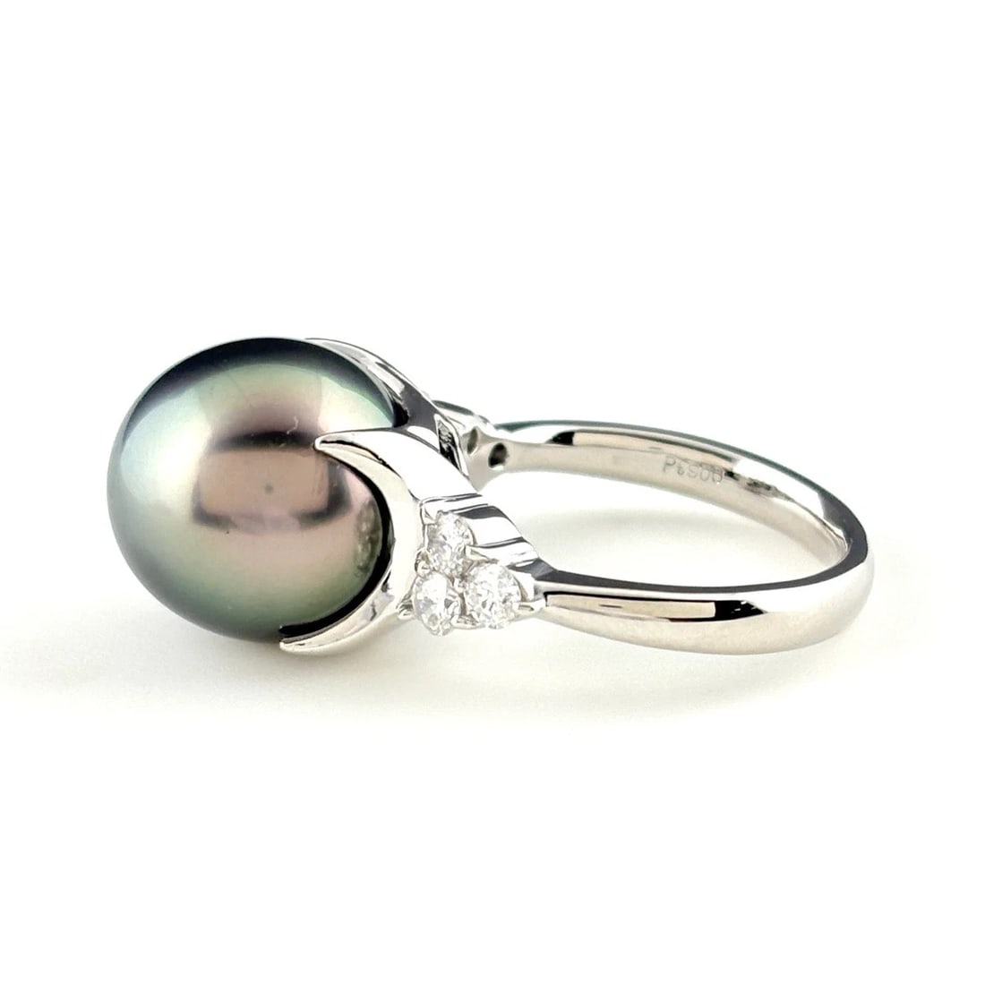 PEARL DESIGN RING PLATINUM - 3