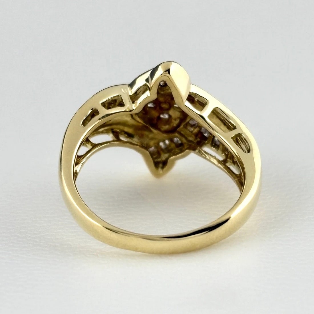 MELEE DIAMOND DESIGN RING - 2