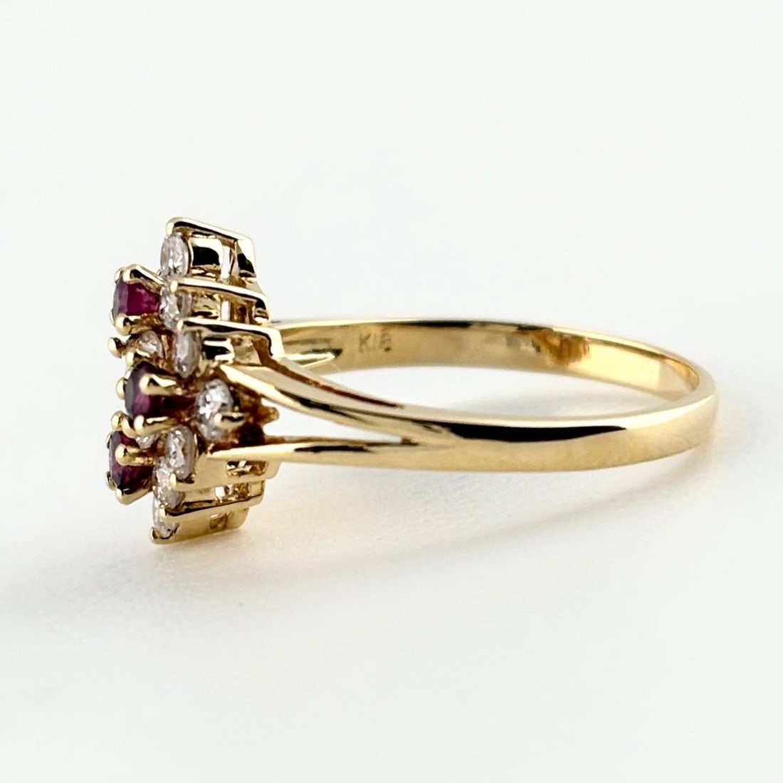 FLOWER MOTIF DESIGN RING - 3