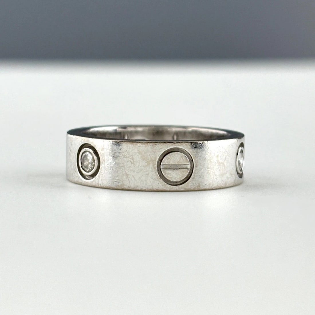 CARTIER LOVE HALF RING - 2