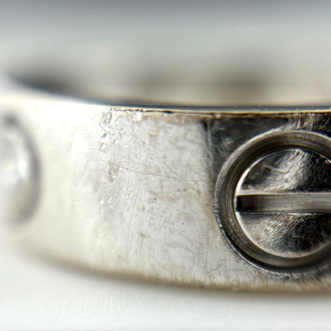 CARTIER LOVE HALF RING - 3