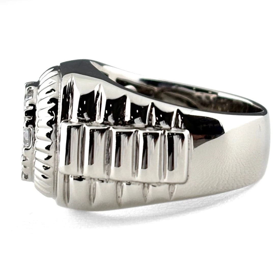 MELEE DIAMOND DESIGN RING - 3