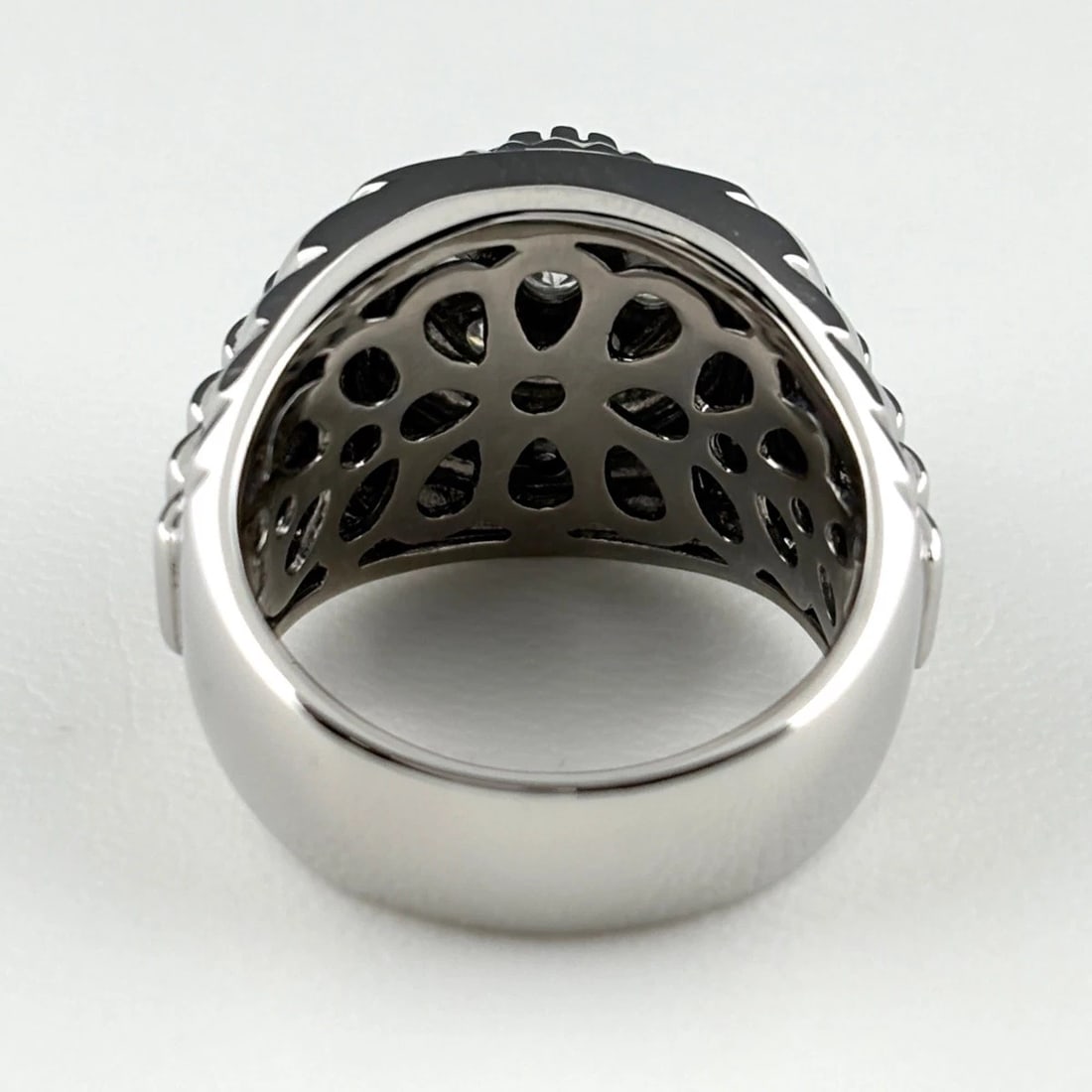 MELEE DIAMOND DESIGN RING - 4