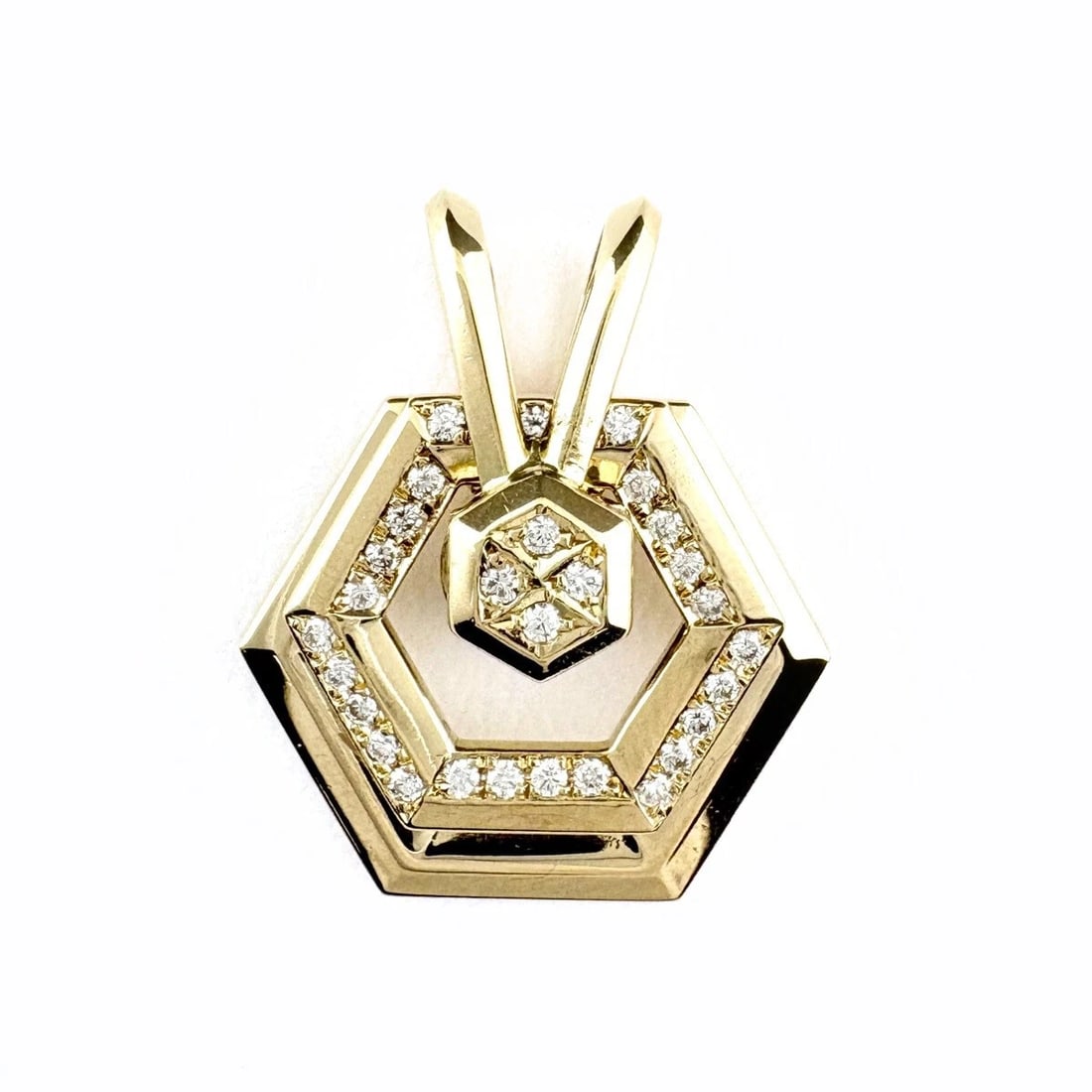 WALTHAM MELEE DIAMOND DESIGN PENDANT HEAD (1 of 6)