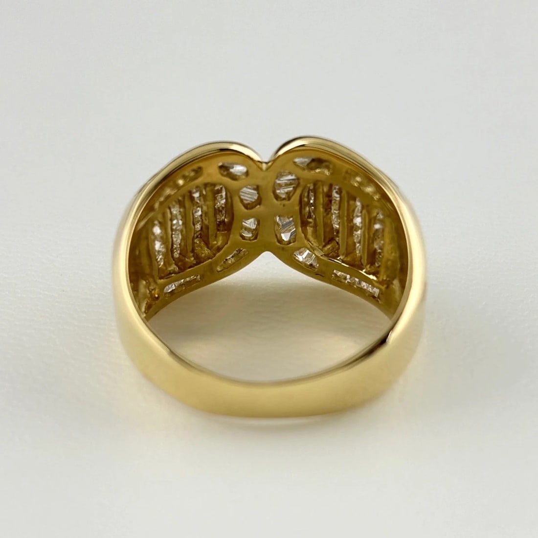 MELEE DIAMOND DESIGN RING - 2