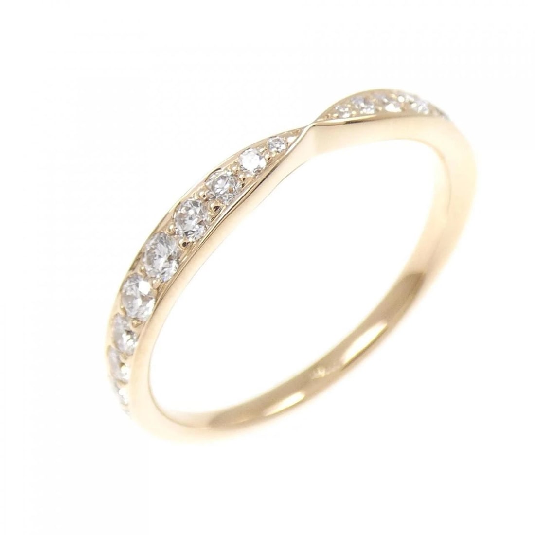 TIFFANY & CO. HARMONY RING: TIFFANY & Co. Harmony Ring Brand: TIFFANY&Co. Type/Style: TIFFANY & Co. Ring Material: 750 Pink Gold, Main Stone Natural Color: WHITE GOLD Size: US5 Accessories: None Accessories Notice: When