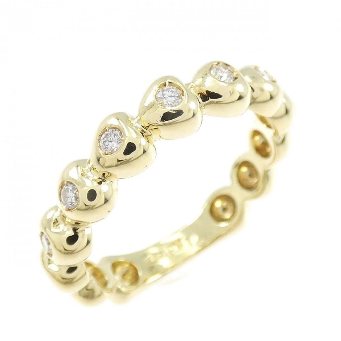 PONTE VECCHIO DIAMOND RING: Ponte Vecchio Diamond Ring Brand: Ponte Vecchio Type/Style: Ponte Vecchio Ring Material: K18 yellow gold, Main Stone Natural Color: YELLOW GOLD Size: US5 1/4 Accessories: None Accessories Notice: