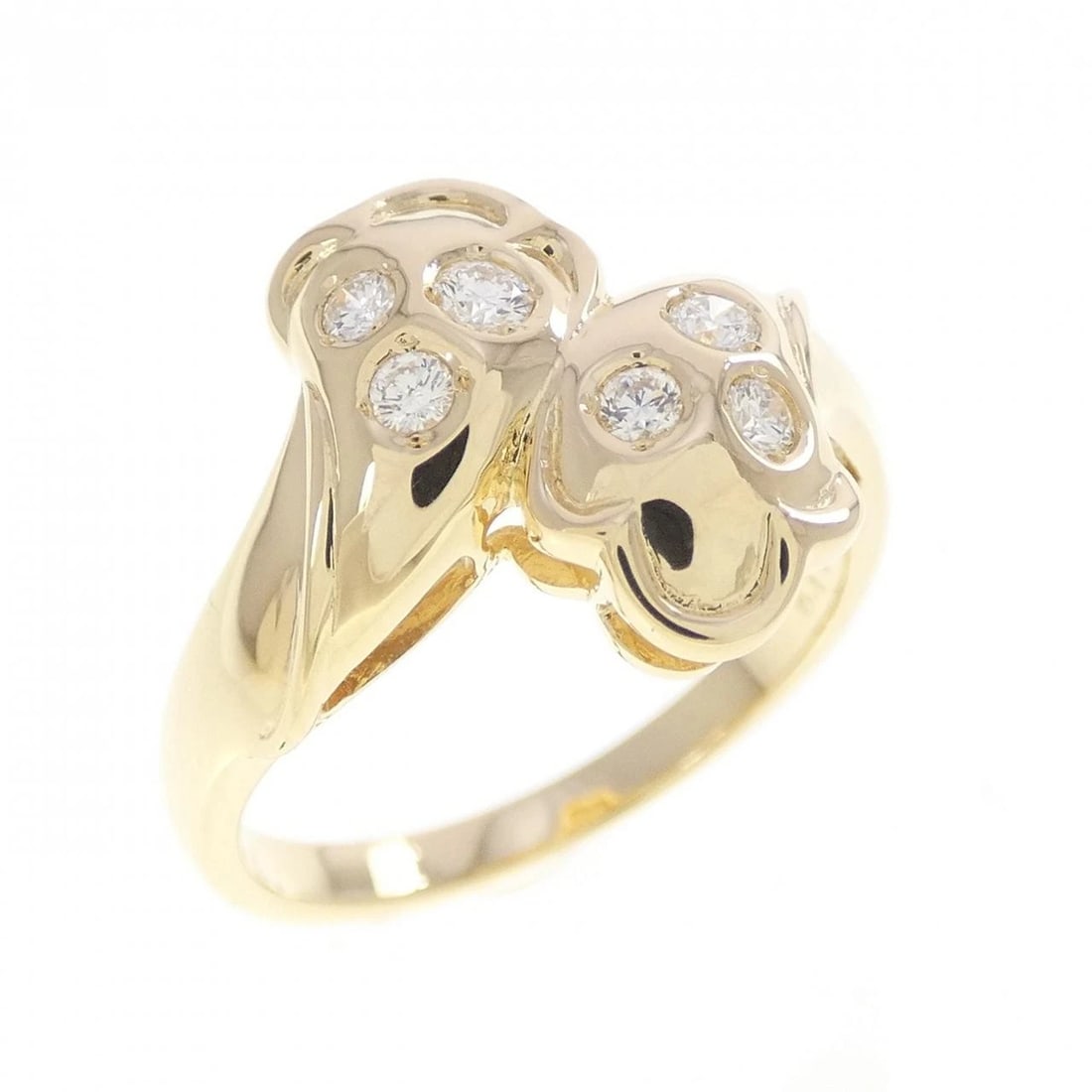 MIKIMOTO DIAMOND RING: Mikimoto Diamond Ring Brand: MIKIMOTO Type/Style: Mikimoto Ring Material: K18 yellow gold, Main Stone Natural Color: YELLOW GOLD Size: US6 1/4 Accessories: None Accessories Notice: When purchasing