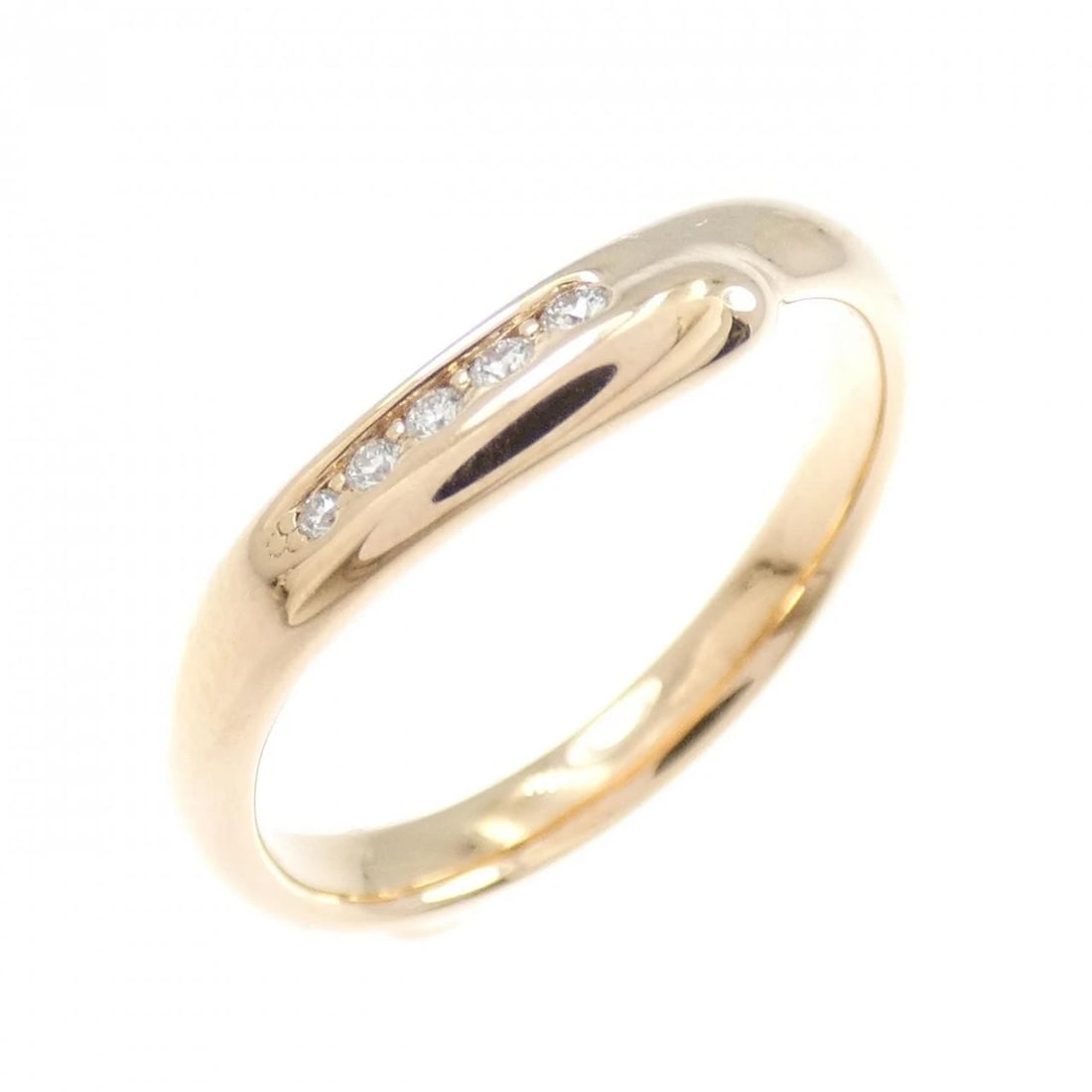 TIFFANY & CO. OPEN HEART RING: TIFFANY & Co. Open Heart Ring Brand: TIFFANY&Co. Type/Style: TIFFANY & Co. Ring Material: 750 Pink Gold, Main Stone Natural Color: PINK GOLD Size: US6 1/4 Accessories: None Accessories Notice: When